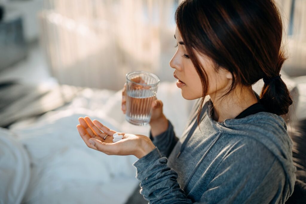 Me duy tri uong Vitamin nhu truoc khi sinh 1
