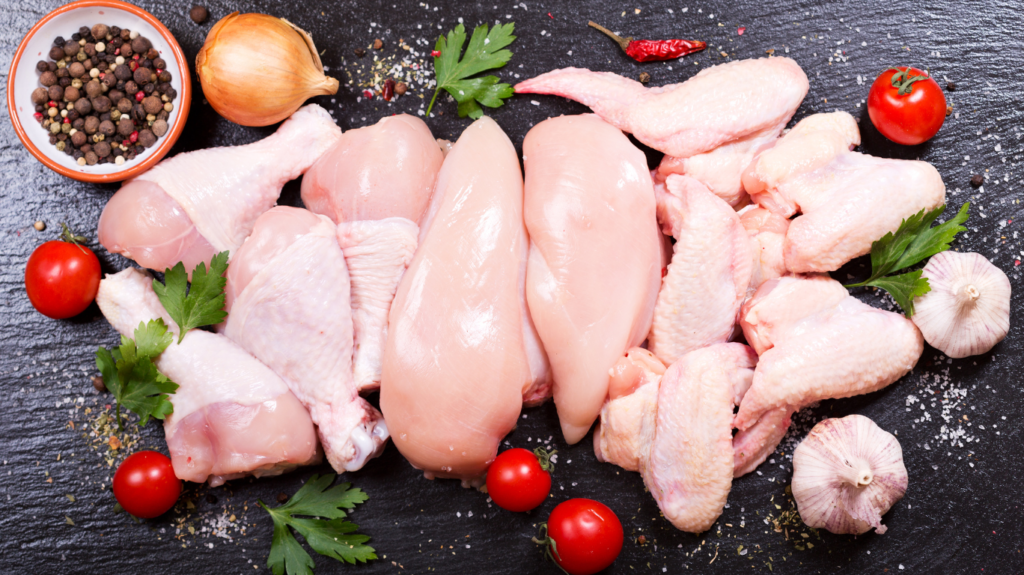 Thit ga la nguon cung cap Protein doi dao cho me sau sinh